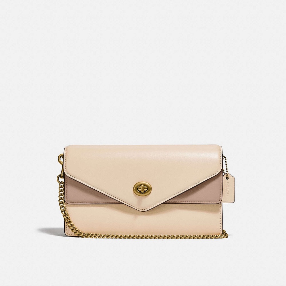 Coach Aster Crossbody Bag in Colorback Cream Soft Pink